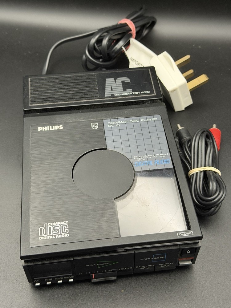 PHILIPS CD 10 MKll Compact disc player cd10 MK2 - RARE