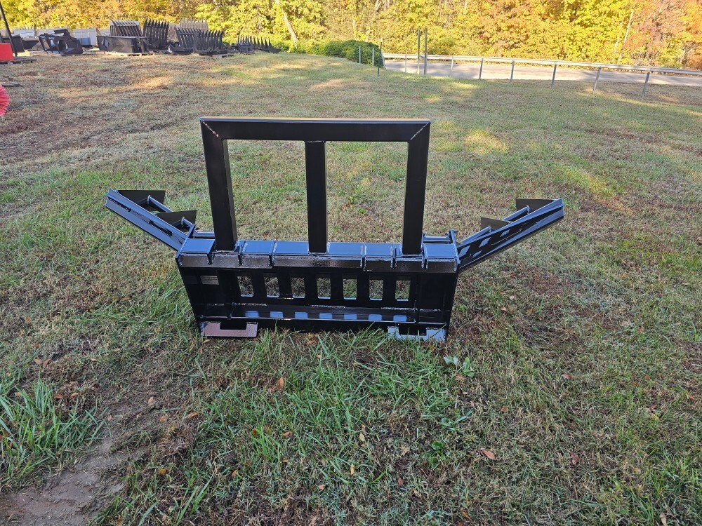 96" Severe Duty Root Rake/skidsteer/tractor Universal Hookup
