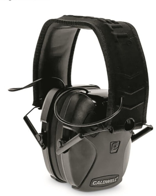 Caldwell E-Max Pro BT 24NRR Bluetooth Electronic Low Profile Shooting Earmuffs