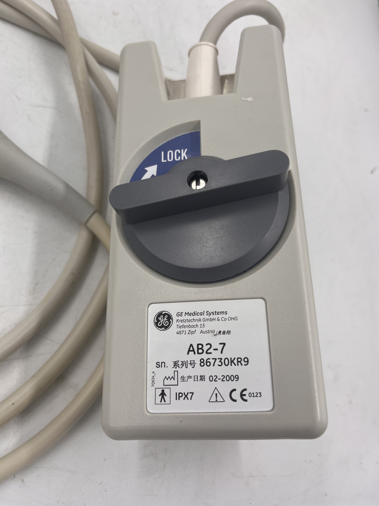 GE AB2-7 CONVEX ARRAY ULTRASOUND TRANSDUCER PROBE **TESTED WORKING!!**