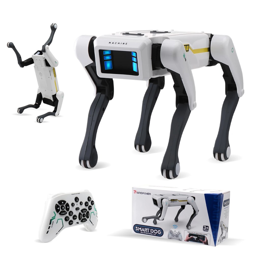Intelligent AI RC Robot Dog Voice Dialogue APP Remote Control Programming
