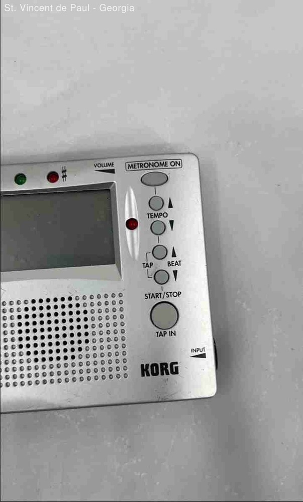 Korg Combo Digital Tuner Metronome Chromatic TM-40 Tested Working Condition Grea