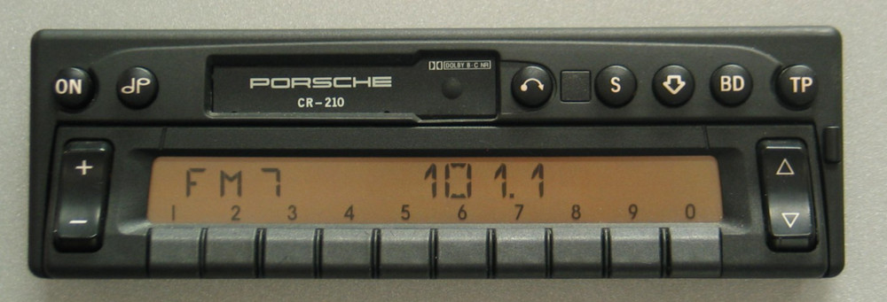 PORSCHE  BECKER CR-210 with Bluetooth Streaming