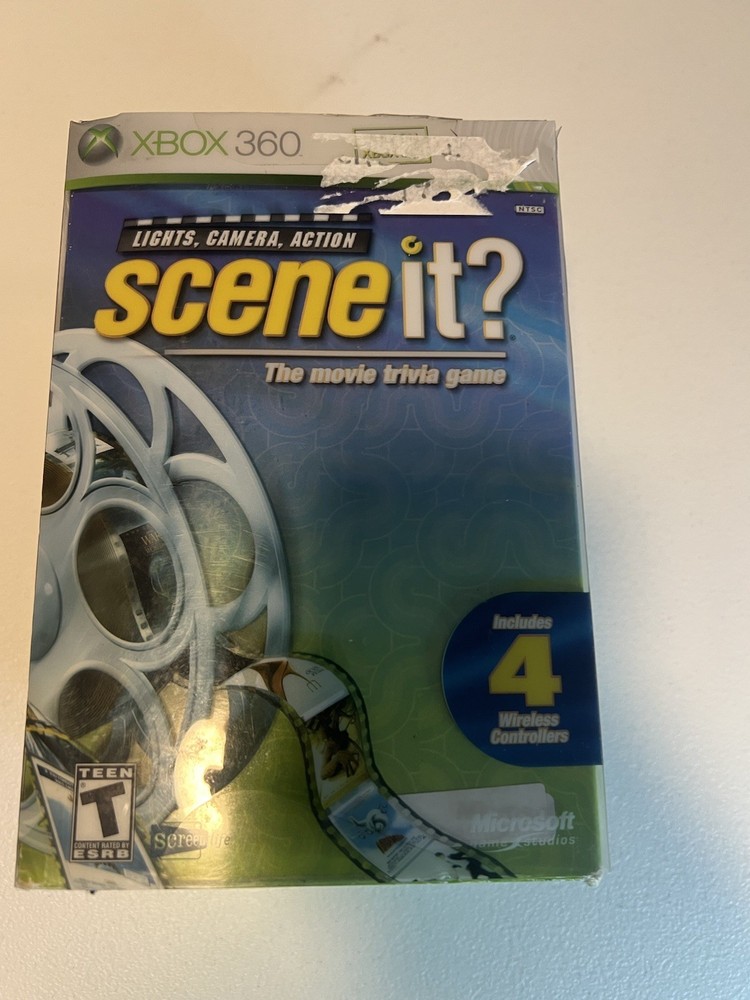 Xbox 360 light camera action Scene It? for wireless controllers