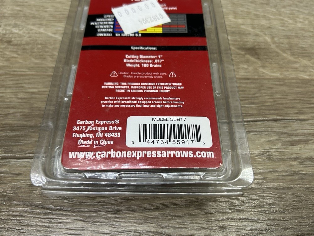 Carbon Express Terminator 2 Broadheads 3-Pack New