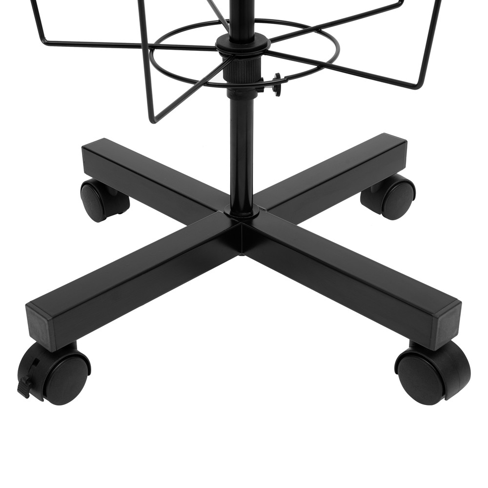 7-Layer Hats Cap Rotating Hanger Rack Height Adjustable Coat Hat Display Stand