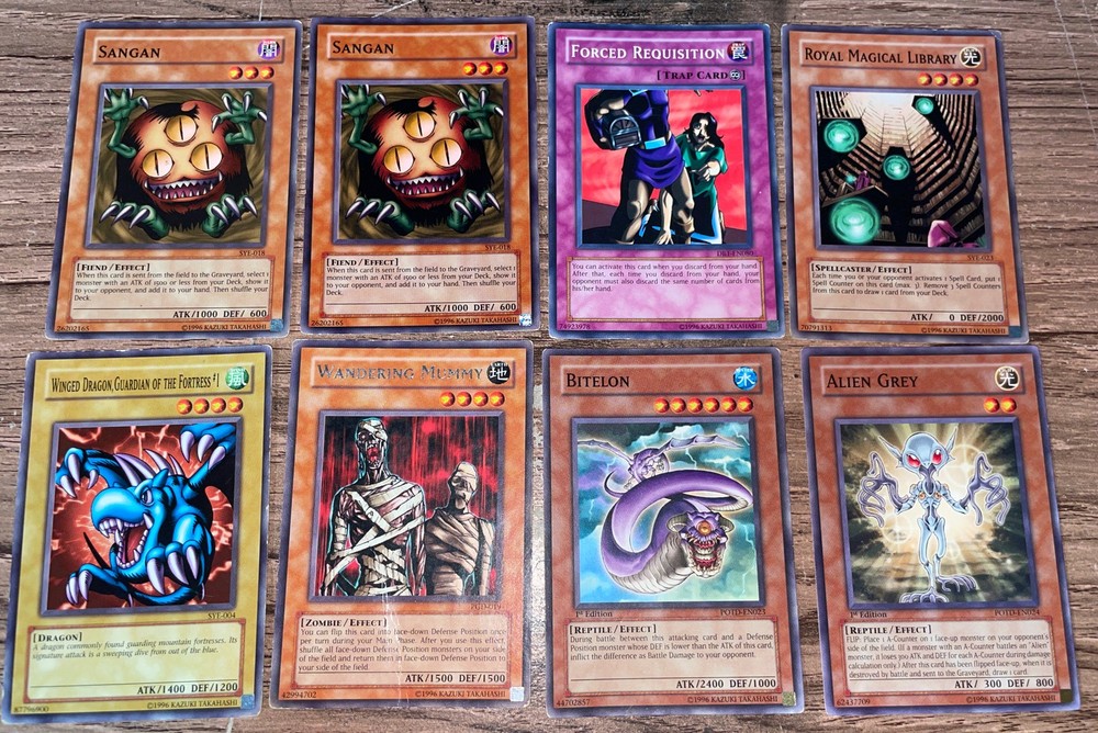 Yu-Gi-Oh Mixed Lot 8 Total