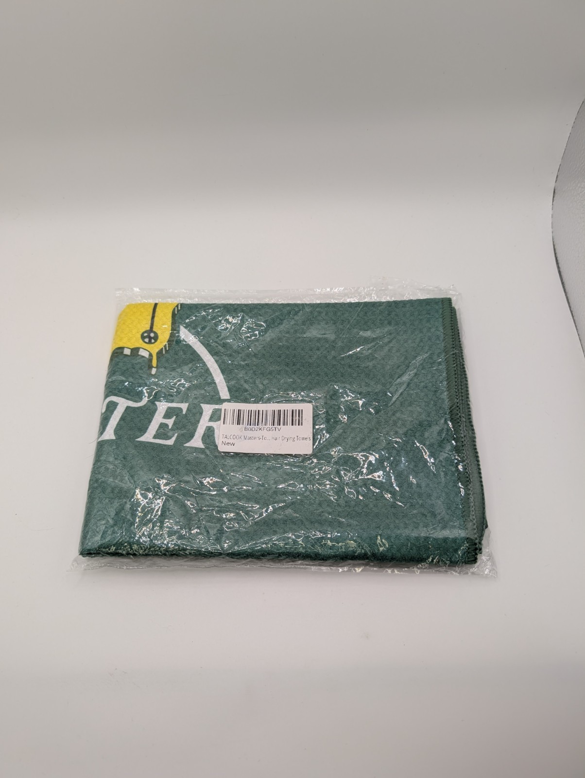 Masters Sweat Towel Travel With Clip 16" x 24" Golf #211 Augusta Georgia Green