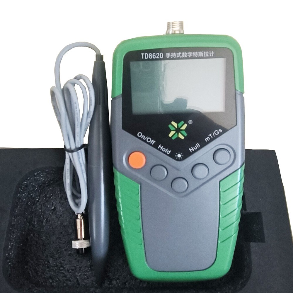 Digital Portable Gauss Meter with Display Class 5 Accuracy Range 200mt/2000mt