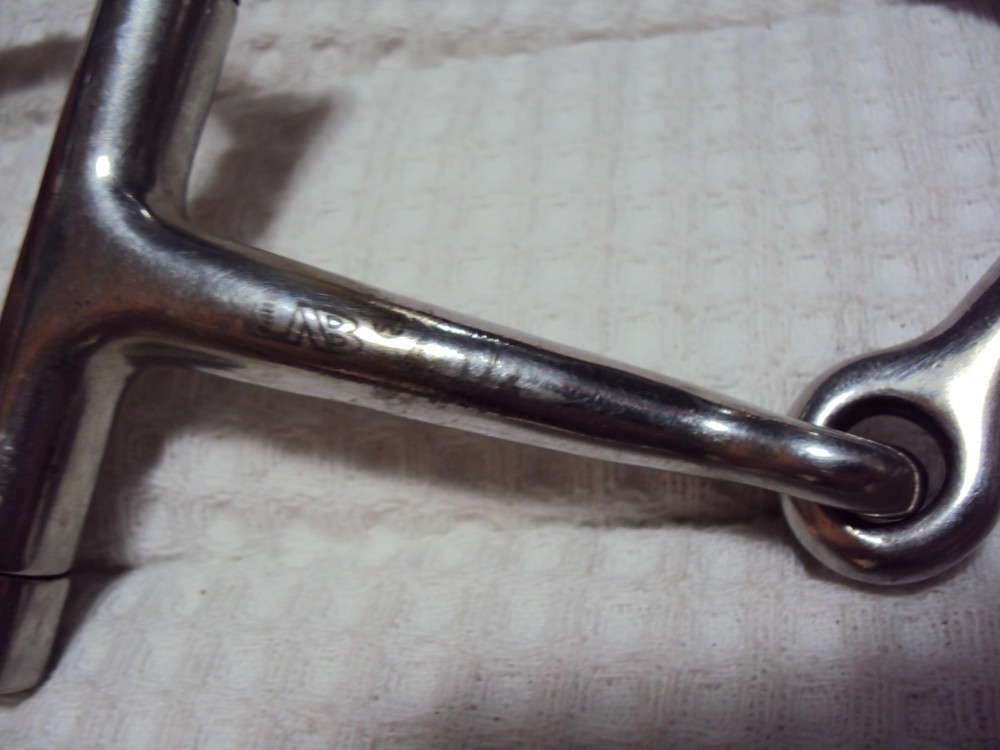 METALAB D-Ring Snaffle Bit - 4 1/2" - Stainless Steel - GREAT