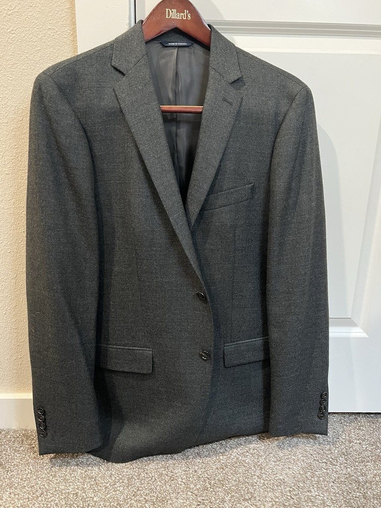 Ralph Lauren Gray Wool Blazer 40L