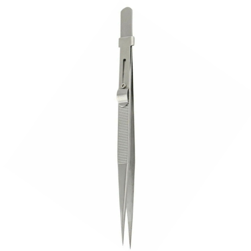 Pointed Tip Straight Vinyl Tweezer Tool for Headshell Cartridge With Slot Lock