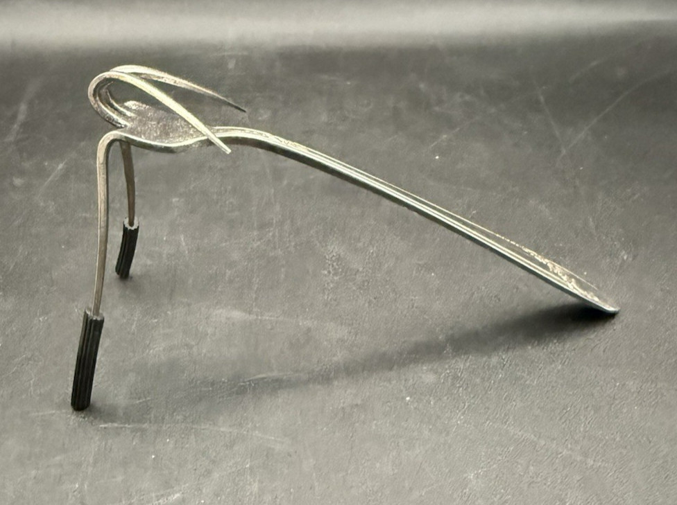 Silverplate Utensil Art Rogers Spoon Knife Candle Holder & Oneida Fork Bug