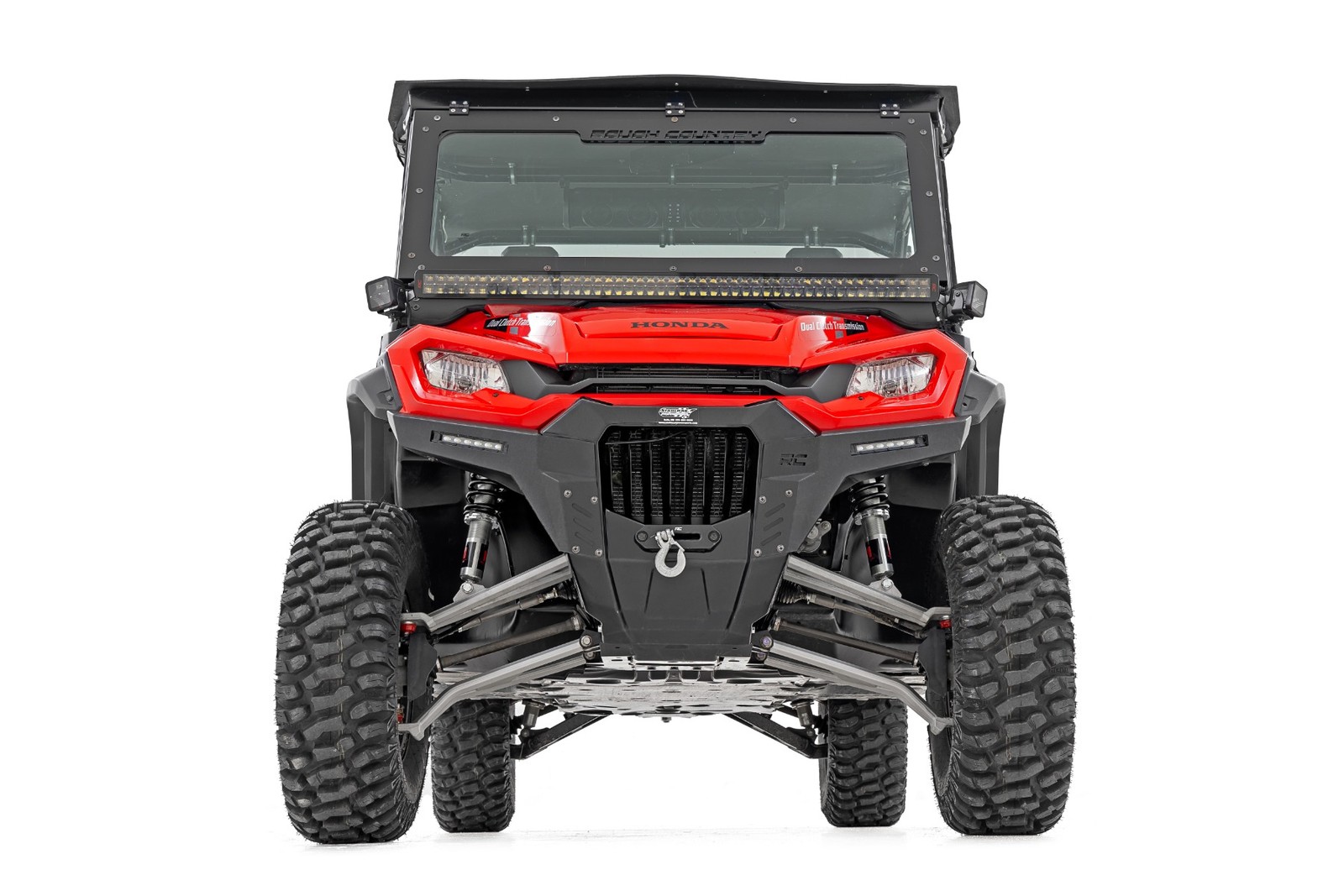 Rough Country Front Bumper Wings w/6in LEDs for Honda Pioneer 1000-6 - 92088