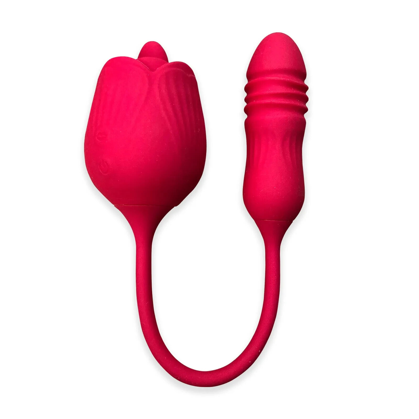 Rose Shape Sucking Vibrator Clitoral G-spot Suction Sex Toy 10 Speed WaterProof