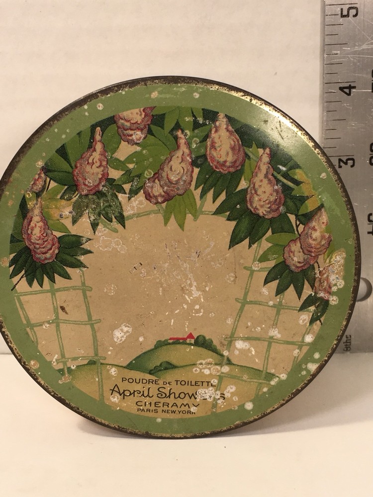 CHERAMY APRIL SHOWERS - Dusting Powder Empty Tin