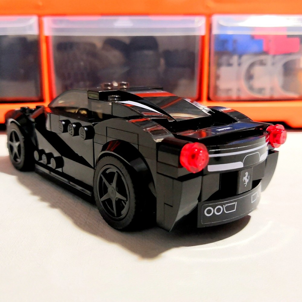 CUSTOM sticker for set Black 75899 Precut sticker