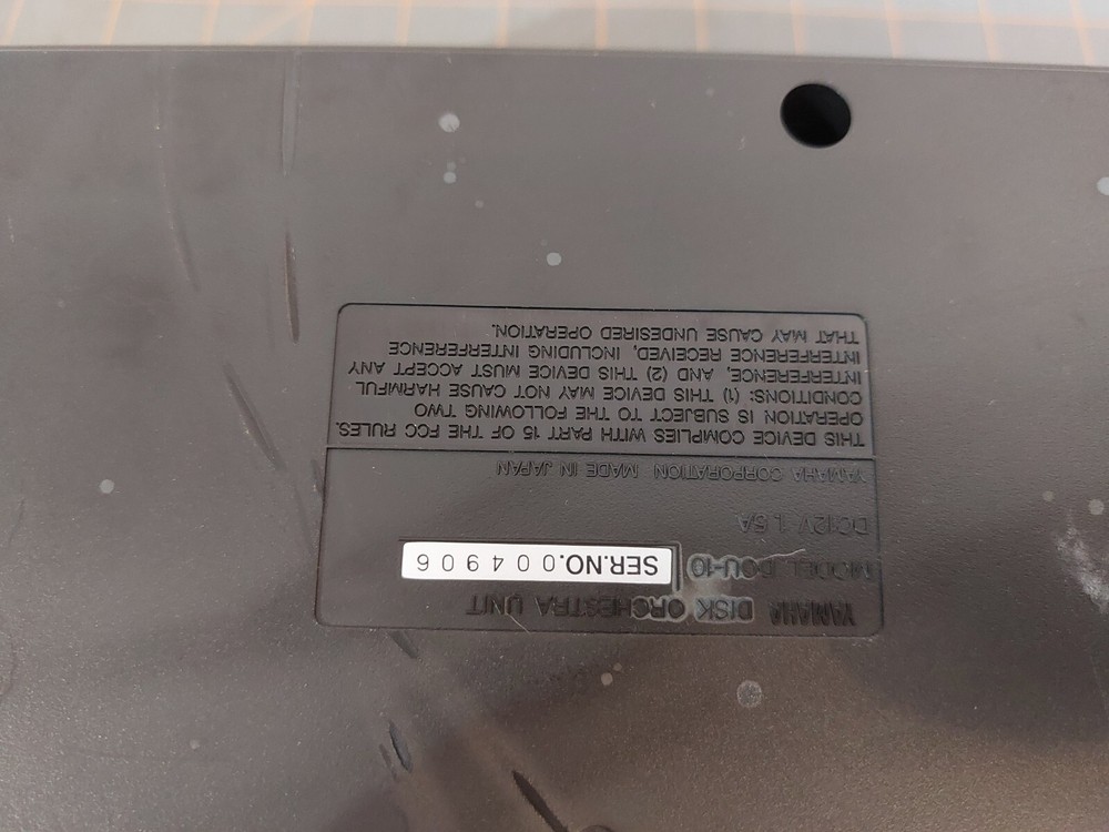 VINTAGE Yamaha Disk Orchestra Unit Module DOU-10 W/Discs, Cords