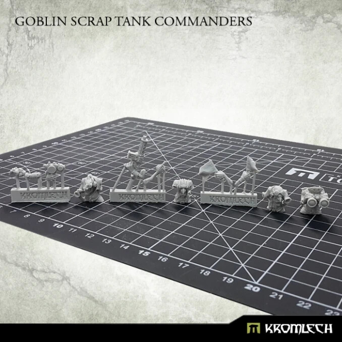 KROMLECH GOBLIN SCRAP TANK COMMANDERS
