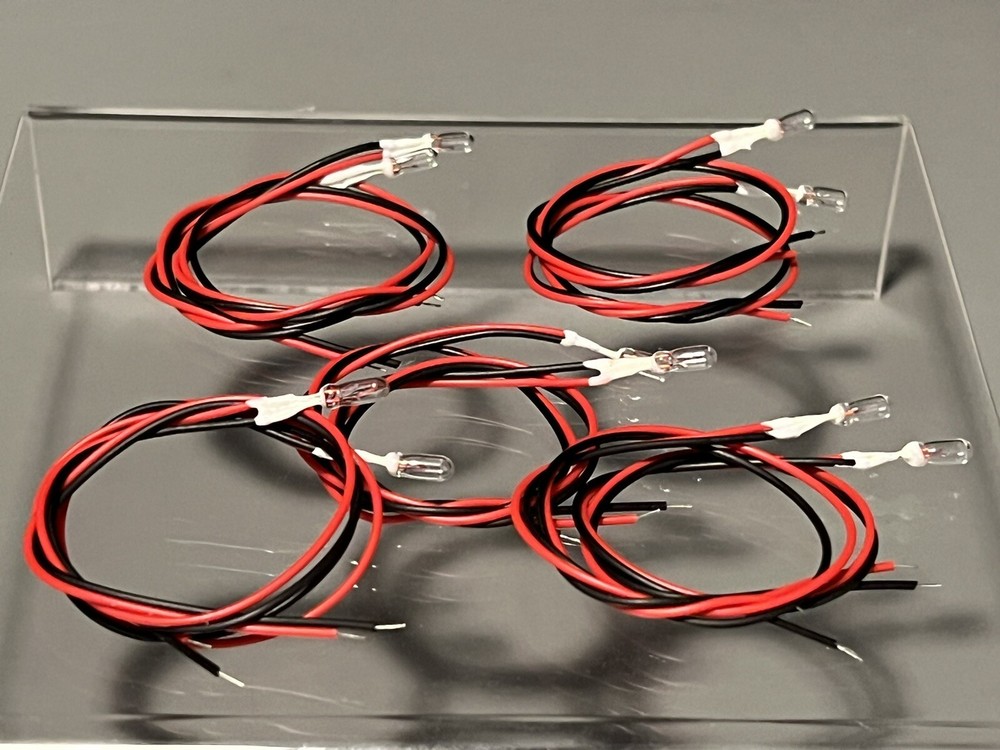 Schaper Stomper • 1.5V Replacement Light Bulbs • ( X 10 ) • Ten Bright Lights •
