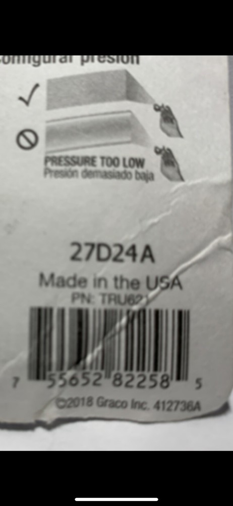 GRACO TRUAIRLESS SPRAY TIP 621