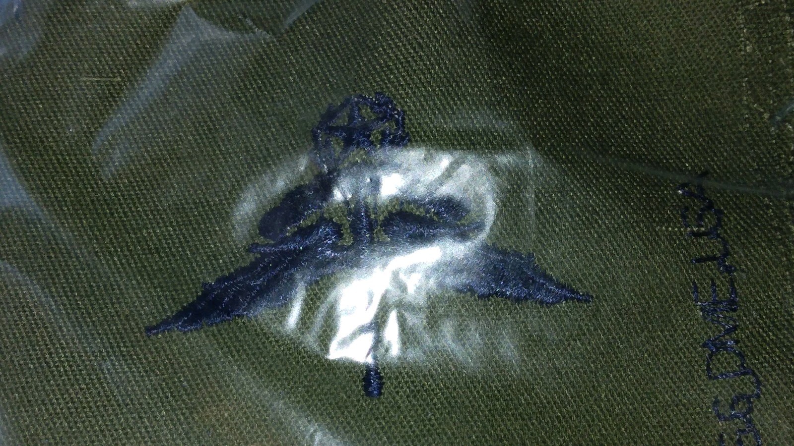 BUNDLE OF 20 - U.S.AIR FORCE SUBDUED BLUE HALO MASTER Badge Sew-On PATCHES - NEW