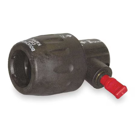 Transair 6625 40 00 End Cap, Polyamide, Black