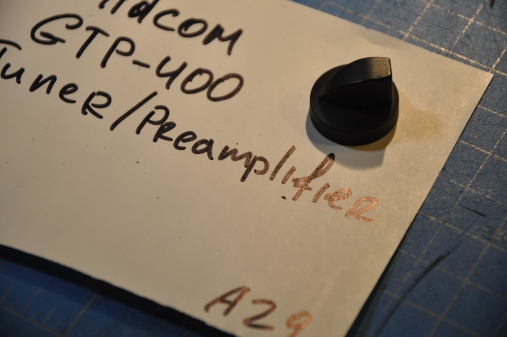 ADCOM GTP-400 Pre-Amplifier Replacement Parts Control Knob