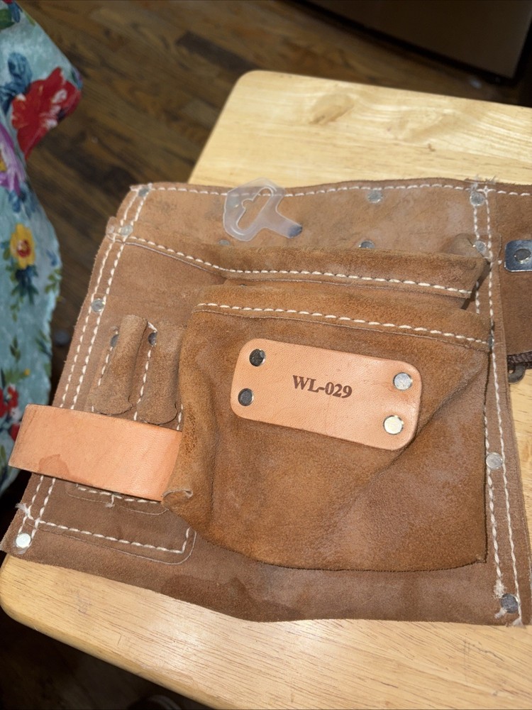 Kraft Tool Leather Tool Belt WL-029 10 - Pockets