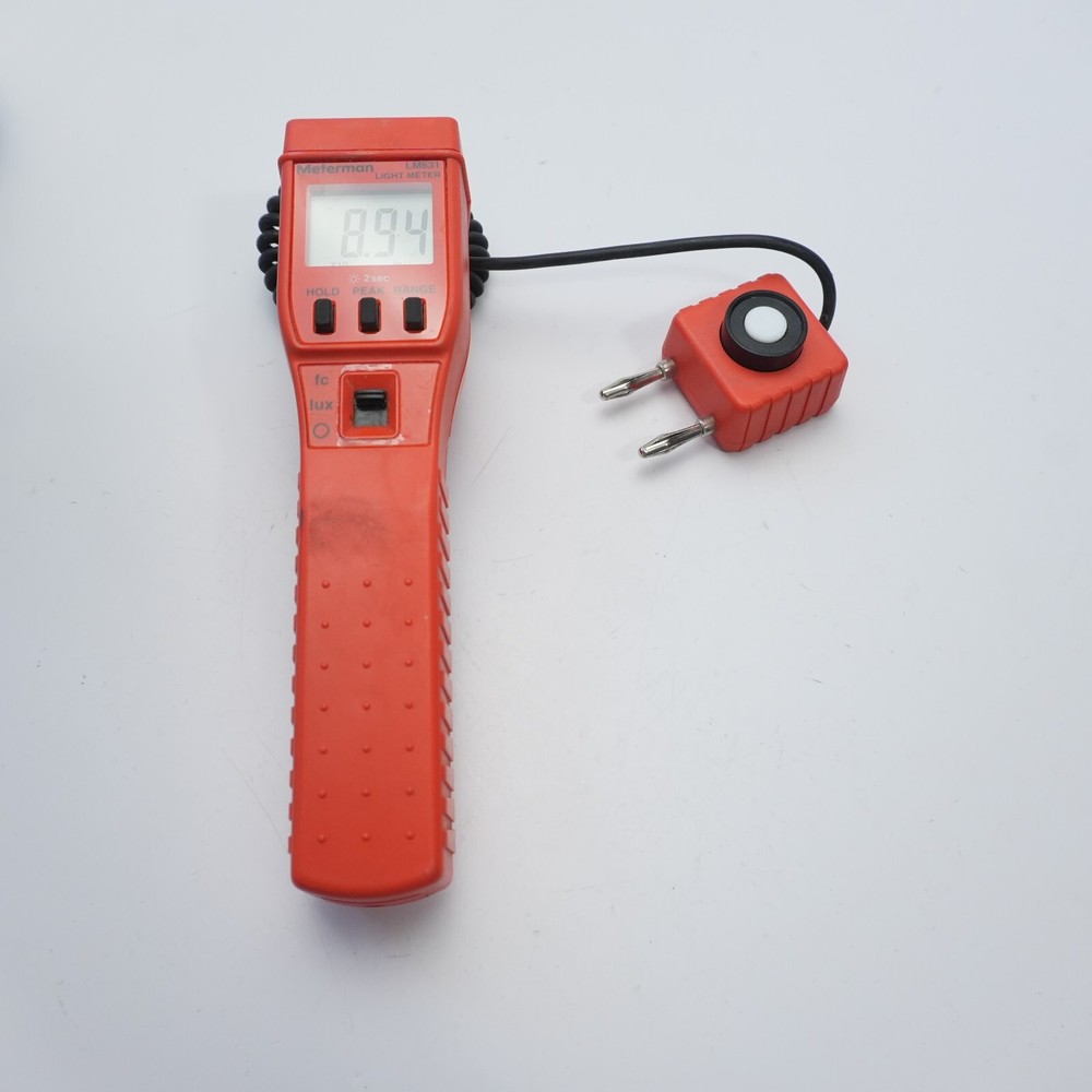 Light Meter Wavetek Meterman LM631 Light Meter - No Battery Cover