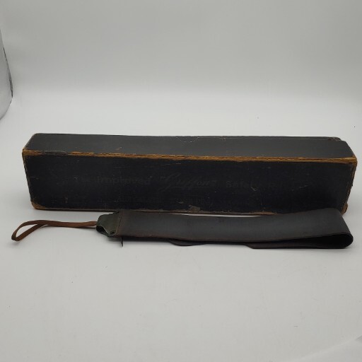 Antique "GRIFFON STROPPER" Leather Strop With Original Box