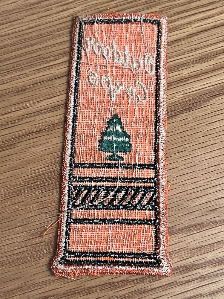 VINTAGE "OUTDOOR CORPS” Patch