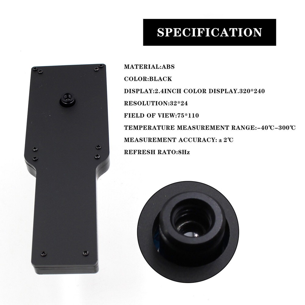 2.4" Digital Infrared Thermal Imager Thermal Imaging Camera Thermometer Sensor 5