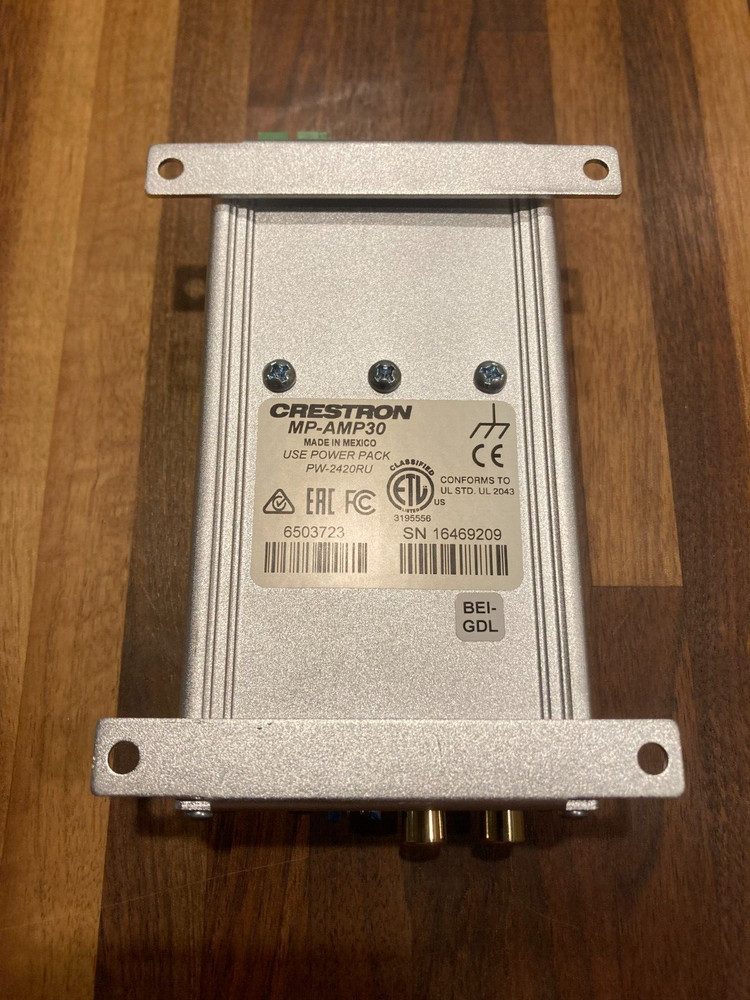 Crestron mp-amp30s (2 channels 30 watts)