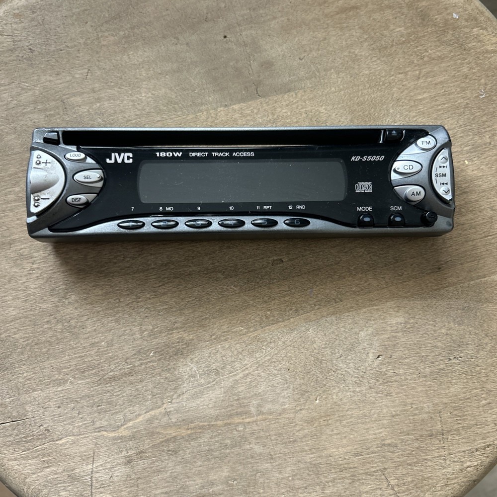 JVC KD-S5050 Replacement Faceplate For Car Stereo CD Player