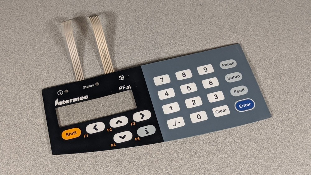 Intermec PF4i Barcode Thermal Printer Parts - Keypad