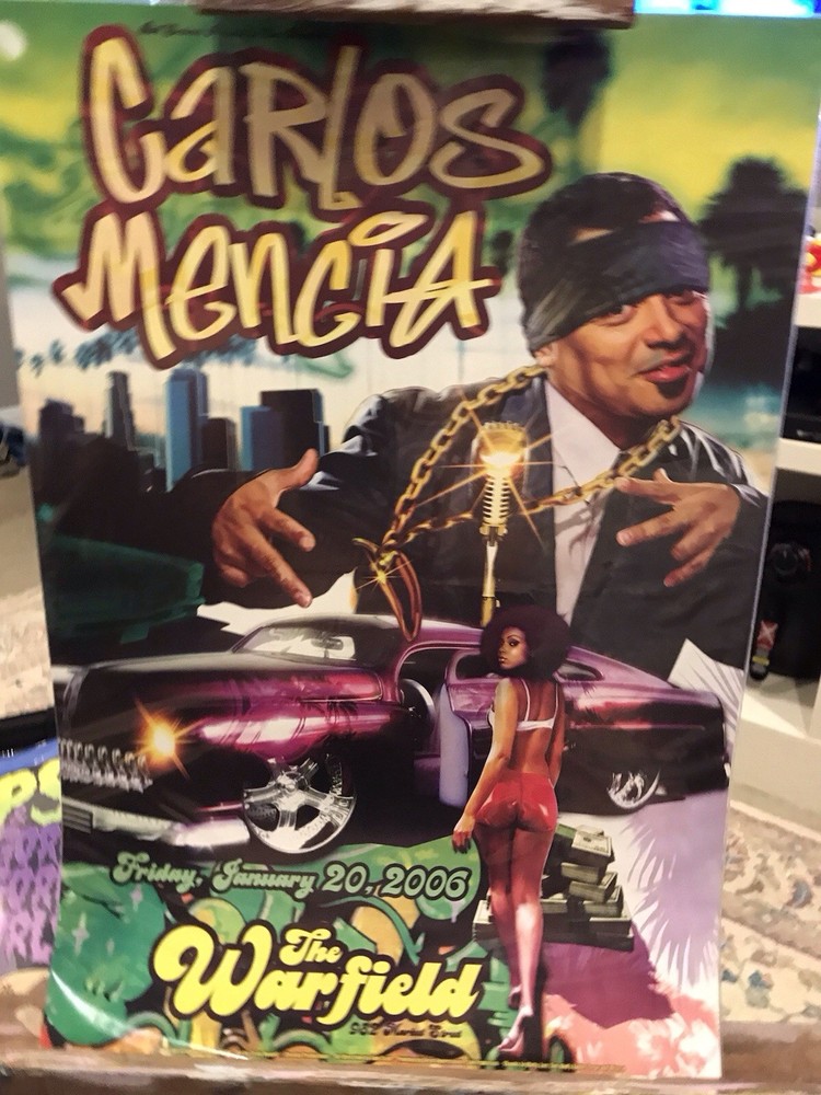 Carlos Mencia Fillmore Poster ￼