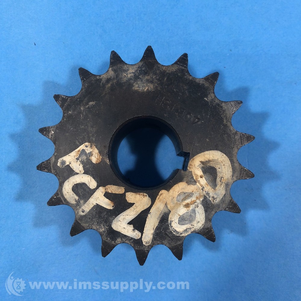 40B18H 1" Roller Chain Sprocket With Keyway USIP