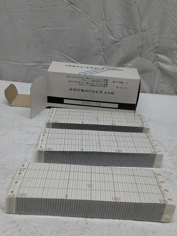 Tabai Espec Corp Chart Paper Model EL - 05053