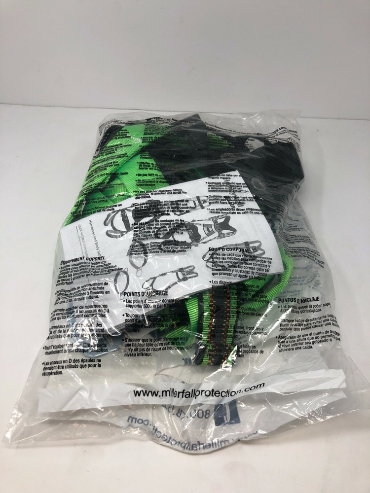 Miller DuraFlex Python Full Body Harness P950FD-4/UGN