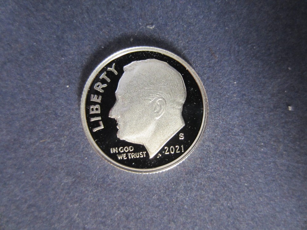 2021-S Silver Roosevelt Dime Deep Cameo Mirror Proof Upper Grading Range