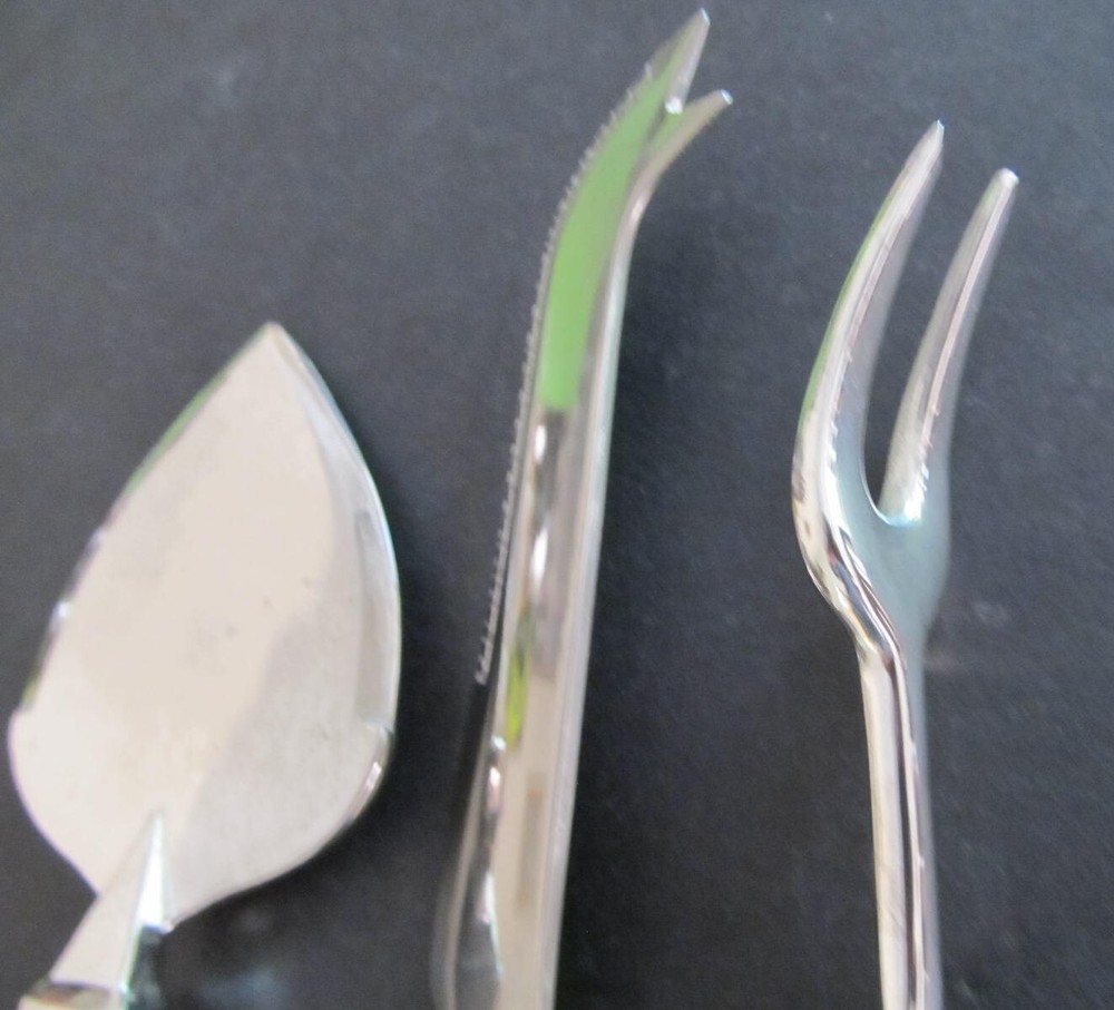 Mouse and Cheese Serving Set - Silverplated, 3-pc