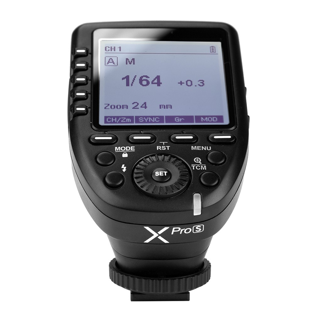 Godox Xpro-S TTL Wireless Flash Trigger HSS 1/8000s TTL-Convert-Manual Function
