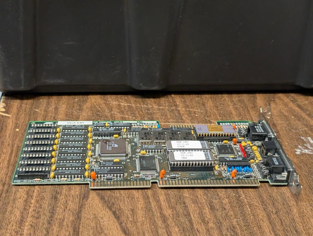 ATI VGA 640 graphics accelerator 1988; untested
