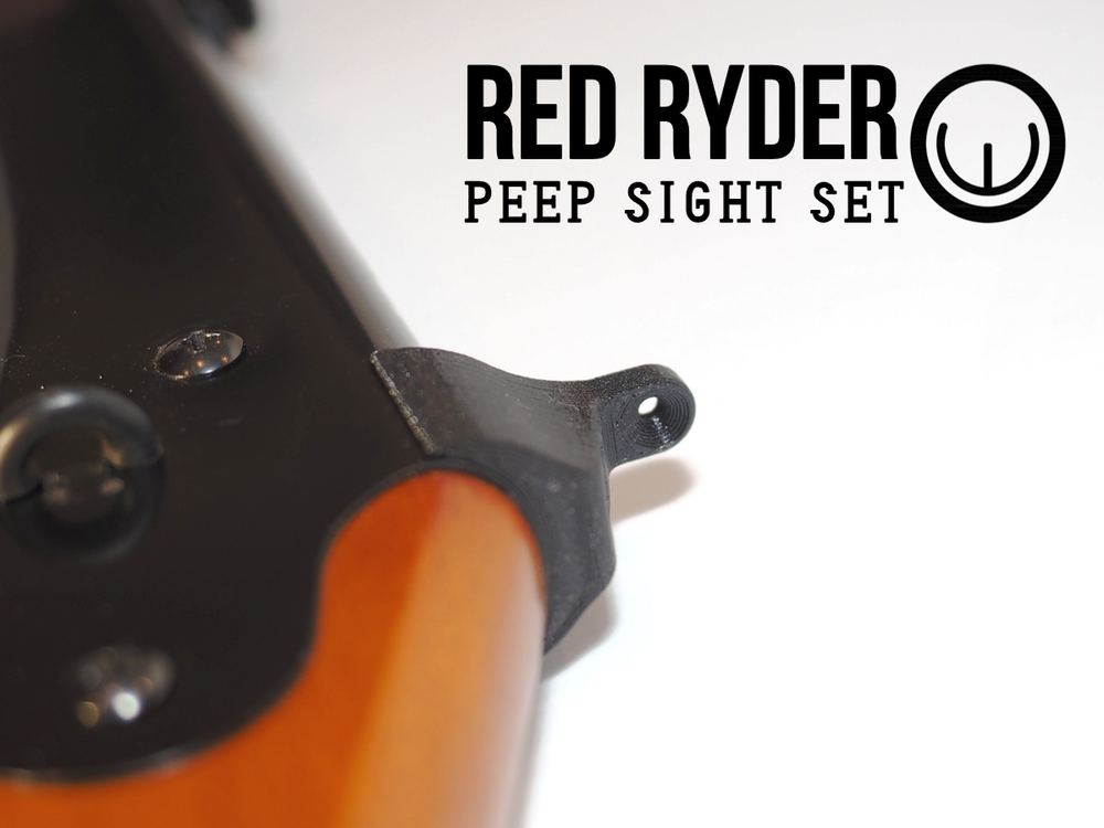 Daisy Red Ryder/ Buck 105 Peep Sight Set - Elevation and Windage Adjustable