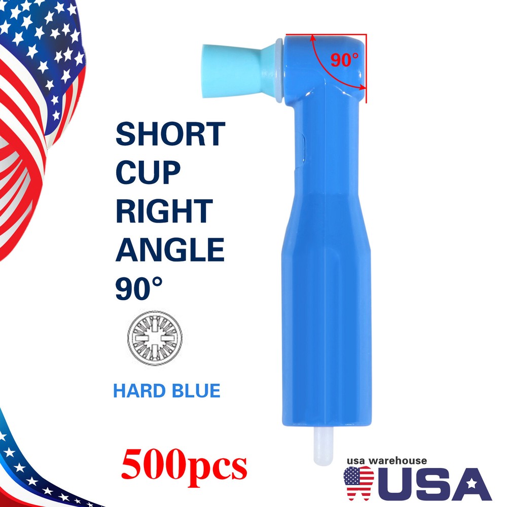 500pcs Disposable Prophy Angles Soft or Firm