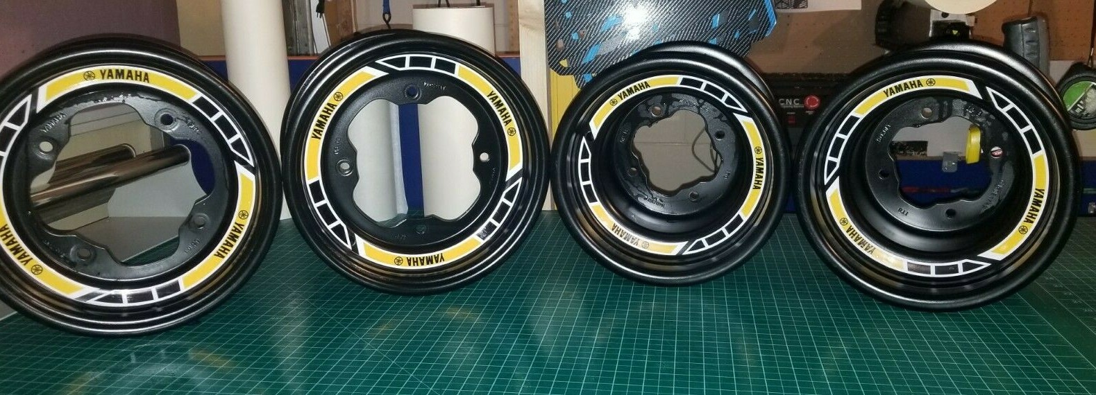 Yamaha Raptor 700R Rims Decals Stickers