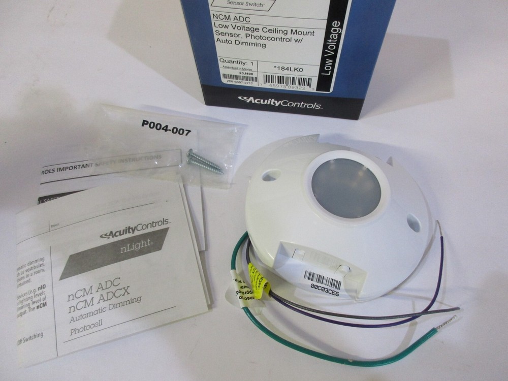 Acuity nLight NCM ADC 184LKO Ceiling Mount Sensor