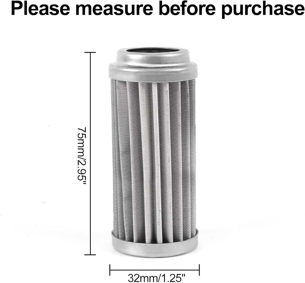 EVIL ENERGY 100 Micron Fuel Filter Element Replacement for 100