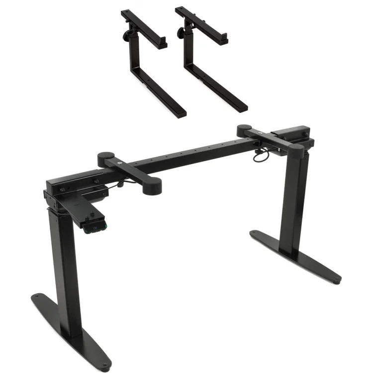K&M 18800 Omega-E Powered Height-Adjustable Keyboard Stand and 2nd Tier Bundle